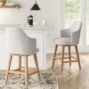 Kinston Swivel Curved Back Upholstered Counter Height Barstool - Threshold™ -Threshold Furnish Shop GUEST 4e729b8a 07a9 4b13 aa6f c92e08251c37