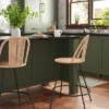 Olivine Rounded Back Woven Counter Height Barstool With Metal Legs Natural - Threshold™ -Threshold Furnish Shop GUEST 4e8f4759 841c 403a bfbc 701f67613658