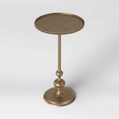 Londonberry Turned Accent Table Brass - Threshold Londonberry Turned Accent Table Brass - Threshold -Threshold Furnish Shop GUEST 50c708e2 185d 4930 bd93 dbbc67f7a005