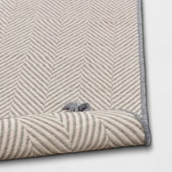 5' X 7' Herringbone Outdoor Rug Ivory/Cashmere Gray - Threshold™ Designed With Studio McGee 4 5' X 7' Herringbone Outdoor Rug Ivory/Cashmere Gray - Threshold™ Designed With Studio McGee -Threshold Furnish Shop GUEST 557b60d7 6a54 41fa a341 881c14c0a970