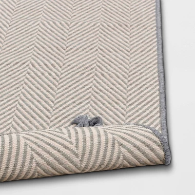 5' x 7' Herringbone Outdoor Rug Ivory/Cashmere Gray - Threshold™ designed with Studio McGee 5' X 7' Herringbone Outdoor Rug Ivory/Cashmere Gray - Threshold™ Designed With Studio McGee -Threshold Furnish Shop GUEST 557b60d7 6a54 41fa a341 881c14c0a970