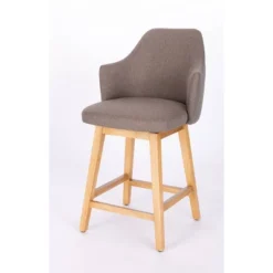 Kinston Swivel Curved Back Upholstered Counter Height Barstool - Threshold™ -Threshold Furnish Shop GUEST 585574a8 4152 4afb 9413 75eba22346a7
