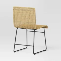 Chapin Modern Woven Dining Chair With Metal Legs Threshold - Threshold™ -Threshold Furnish Shop GUEST 58887258 ecd5 4bfd b779 69deaa04d1e0