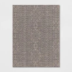 Outlined Geo Pattern Outdoor Rug Neutral - Threshold™ 6 Outlined Geo Pattern Outdoor Rug Neutral - Threshold™ -Threshold Furnish Shop GUEST 58bd96f1 c444 44c7 9b14 49816df14462