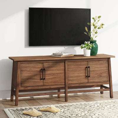 Haverhill TV Stand for TVs up to 50" Brown - Threshold™ Haverhill TV Stand For TVs Up To 50" Brown - Threshold™ -Threshold Furnish Shop GUEST 590c1bfc 8428 41a6 8adf 0d311181acc2