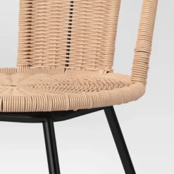 Olivine Rounded Back Woven Counter Height Barstool With Metal Legs Natural - Threshold™ -Threshold Furnish Shop GUEST 5949886b 57d5 4406 a52b 22ed21a1051e