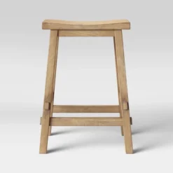 Halifax Farmhouse Wood Counter Height Barstool - Threshold™ -Threshold Furnish Shop GUEST 5a0c1d55 09cd 4cb0 bf89 3817cf928574