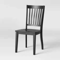 2pk Holden Slat Back Dining Chair Black - Threshold™ -Threshold Furnish Shop GUEST 5c33c1cf e8f4 40f2 8880 34c871685475