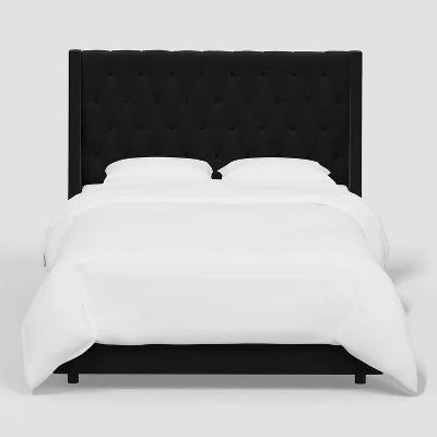 Gilford Wingback Bed in Velvet - Threshold™ Gilford Wingback Bed In Velvet - Threshold™ -Threshold Furnish Shop GUEST 5d07d309 fda8 4cec 9a6b 1a4a5b227e67