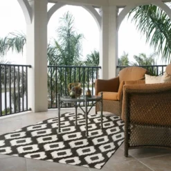 Diamond Ikat Outdoor Rug - Threshold™ -Threshold Furnish Shop GUEST 5e160fa4 6921 43bc b067 8b8c88831c07