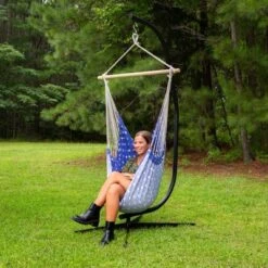 4.25' Cushioned Hammock Chair With Spreader Bar - Threshold™ -Threshold Furnish Shop GUEST 5ef66371 17d7 4bda b397 9e060aae9b3d