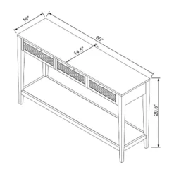 East Bluff Woven Drawer Console Table - Threshold™ Designed With Studio McGee -Threshold Furnish Shop GUEST 5fadeab1 5821 409f b35b 9dc3416e6dfc