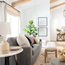 Mercer Rolled Upholstered Arm Chair With Casters Cream - Threshold™ Designed With Studio McGee -Threshold Furnish Shop GUEST 61d5661c 5558 4f8e 8f2b 91fc6d6f8d4e