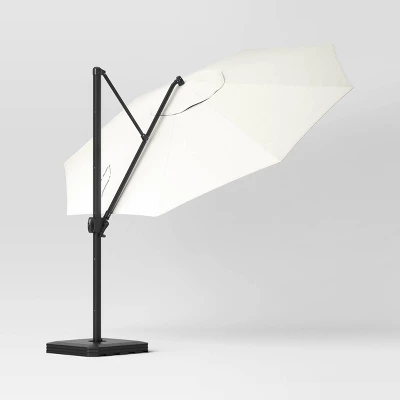 11'x11' Offset Patio Umbrella Linen - Black Pole - Threshold™ 11'x11' Offset Patio Umbrella Linen - Black Pole - Threshold™ -Threshold Furnish Shop GUEST 62974c42 0e61 4a8a af91 e3005fea1f55