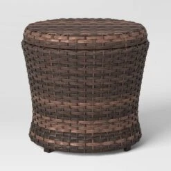 Halsted 5pc Wicker Small Space Patio Furniture Set - Threshold -Threshold Furnish Shop GUEST 6365b724 e195 4ec0 829a 4e2251684c3a