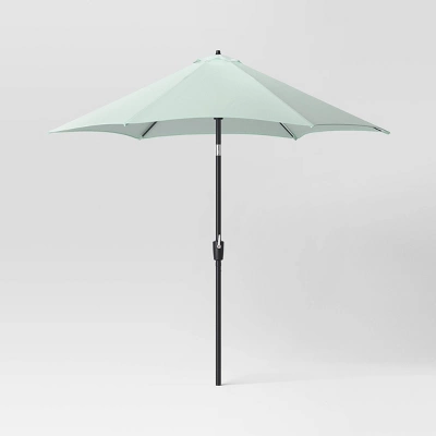 9'x9' Market Patio Umbrella - Black Pole - Threshold™ 9'x9' Market Patio Umbrella - Black Pole - Threshold™ -Threshold Furnish Shop GUEST 63b17be8 c027 47df 9d7d 320f7da97906