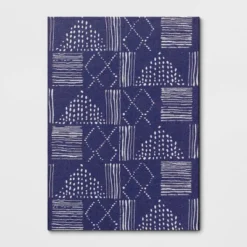 Dot Geo Outdoor Rug Indigo - Threshold™ -Threshold Furnish Shop GUEST 65530402 983f 4c02 a9d4 6471e2df097a