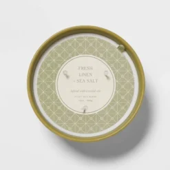 13oz Footed Textured Ceramic Dish With Dustcover Fresh Linen & Sea Salt Green - Threshold™ -Threshold Furnish Shop GUEST 6688719a 6666 4cac a98c dec431215c8d