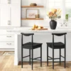 Biscoe Wood Counter Height Barstool Black - Threshold™ -Threshold Furnish Shop GUEST 6811623a 085b 4f65 883c 31b563f90be7