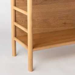 72" Holladay Curved Wooden Bookcase - Threshold™ Designed With Studio McGee 4 72" Holladay Curved Wooden Bookcase - Threshold™ Designed With Studio McGee -Threshold Furnish Shop GUEST 68f47188 5121 4717 ac39 f4ceeabd4e01