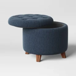 Tufted Round Storage Ottoman - Threshold™ -Threshold Furnish Shop GUEST 6af4d5ac 1729 492b 9ab7 ed7a4a926334