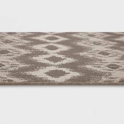 Ikat Outdoor Rug Taupe - Threshold Ikat Outdoor Rug Taupe - Threshold -Threshold Furnish Shop GUEST 6baeee8a 5fd0 4660 9462 eff18f6c965e