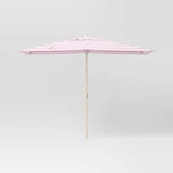 10'x6' Rectangular Market Patio Umbrella - Light Wood Pole - Threshold™ -Threshold Furnish Shop GUEST 6c33f0e5 b50a 42bd a2e7 95e40d06bf76