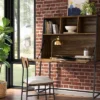 Loring Wood Secretary Desk With Hutch And Charging Station Walnut - Threshold™ -Threshold Furnish Shop GUEST 6cbe3a76 a31f 4dd9 8ac6 f222aabab442