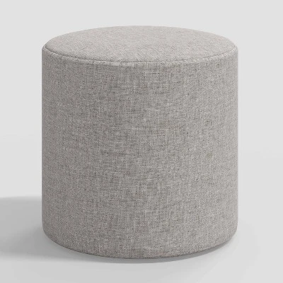 Round Thalia Ottoman in Textured Linen - Threshold™ Round Thalia Ottoman In Textured Linen - Threshold™ -Threshold Furnish Shop GUEST 6da3dd3e 553d 4c4e 8f58 cb5cd3d9d7ec