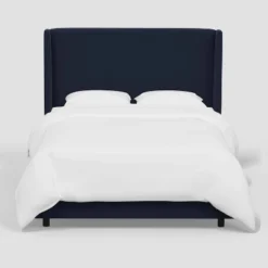 Antwerp Wingback Bed In Velvet - Threshold™