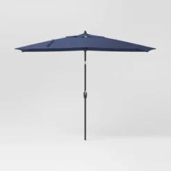 10'x6' Rectangular Market Patio Umbrella - Black Pole - Threshold™ -Threshold Furnish Shop GUEST 7281ed2b fc08 4caa b913 d92e31c7ea9b