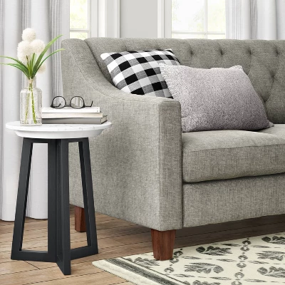 Altavista Round Marble End Table White - Threshold™ Altavista Round Marble End Table White - Threshold™ -Threshold Furnish Shop GUEST 7296b5b0 3199 447b 8427 d45fa4fa09f9