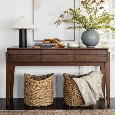 Herriman Wooden Console Table with Drawers - Threshold™ designed with Studio McGee Herriman Wooden Console Table With Drawers - Threshold™ Designed With Studio McGee -Threshold Furnish Shop GUEST 7491f2e7 b080 4efd 9593 1885baa15e4a