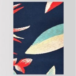 5' X 7' Jungle Tropical Outdoor Rug Navy/Coral - Threshold™ -Threshold Furnish Shop GUEST 7504d37b a6b2 402e 8836 54b6acd0fb0e