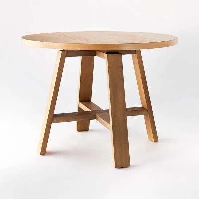42" Linden Round Wood Dining Table - Threshold™ designed with Studio McGee 42" Linden Round Wood Dining Table - Threshold™ Designed With Studio McGee -Threshold Furnish Shop GUEST 76f39d84 a190 4b52 8dd9 493baf78d72a