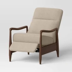 Dusk Mid-Century Wooden Arm Recliner - Threshold™ -Threshold Furnish Shop GUEST 77d0e33b 06b5 4aff a2fe b5d92c33f561