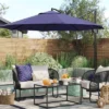 11'x11' Offset Patio Umbrella Navy - Black Pole - Threshold™ -Threshold Furnish Shop GUEST 77f51d5a a7af 4efa af66 90be2b33fcd8