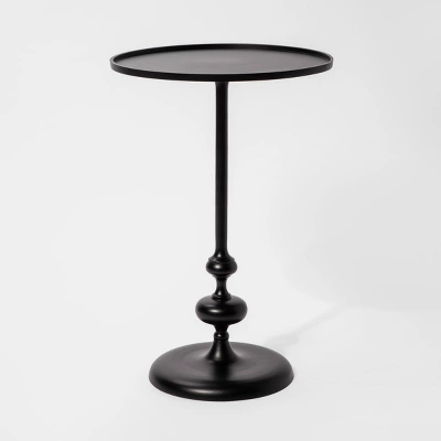 Londonberry Turned Metal Accent Table Black - Threshold Londonberry Turned Metal Accent Table Black - Threshold -Threshold Furnish Shop GUEST 78009dd0 dddf 4ac6 a4fc d2665f9d9972