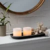 2pk 3" X 3" LED Flameless Black Wick Candles White - Threshold™ -Threshold Furnish Shop GUEST 79e291be 4898 4a11 ba0e ad3db40699c1