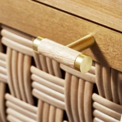 Palmdale Nightstand Woven 1 Drawer Natural - Threshold™ Designed With Studio McGee -Threshold Furnish Shop GUEST 7aa51145 9141 4593 bc18 9e348d13463b