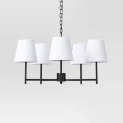 5 Arm Shaded Chandelier - Threshold™ -Threshold Furnish Shop GUEST 7acf848b 4c0f 48ef 9863 fc259012496e