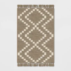 Check Diamonds Outdoor Rug Tan - Threshold™ -Threshold Furnish Shop GUEST 7b937593 1bbd 46a7 8b69 ba57b6e9445f