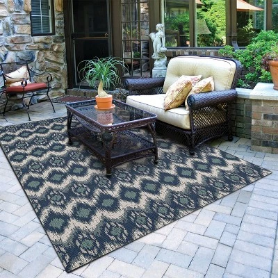 Ikat Outdoor Rug Blue - Threshold Ikat Outdoor Rug Blue - Threshold -Threshold Furnish Shop GUEST 7cefe464 7467 4e8c b89d c8028604630b