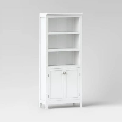 72" Carson 5 Shelf Bookcase with Doors - Threshold 72" Carson 5 Shelf Bookcase With Doors - Threshold -Threshold Furnish Shop GUEST 7d13a320 a881 4623 87ab 176b8890729a