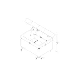 Essex Single Storage Ottoman - Threshold™ -Threshold Furnish Shop GUEST 7daf8fb7 ace4 4731 8dd9 6933718d7b73