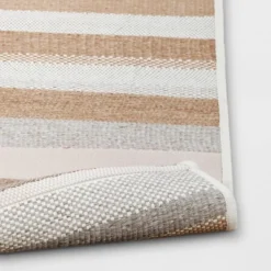 5' X 7' Stripe Tapestry Outdoor Rug Khaki/Gray - Threshold™ 4 5' X 7' Stripe Tapestry Outdoor Rug Khaki/Gray - Threshold™ -Threshold Furnish Shop GUEST 7db8e7d0 5fb0 4c2d 90b4 7d3f8ed24480