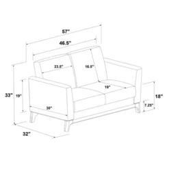 Middlefield Loveseat - Threshold™ -Threshold Furnish Shop GUEST 7e8ad27d 0f68 4d25 961d 3c689f130159