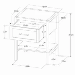Warwick End Table With Drawer - Threshold™ -Threshold Furnish Shop GUEST 805b71d7 700e 4f68 9d70 a2d9d31e0609