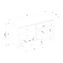 Southwick Farmhouse 3 Drawer/Shelf Dresser With Sliding Barn Door White - Threshold™ -Threshold Furnish Shop GUEST 842f0b74 6701 41d8 b2c7 f9a18671b891