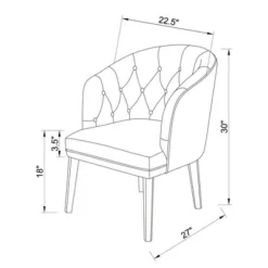 Catonsville Barrel Chair - Threshold™ -Threshold Furnish Shop GUEST 84d57330 6205 40a6 86a3 35635ca951ac